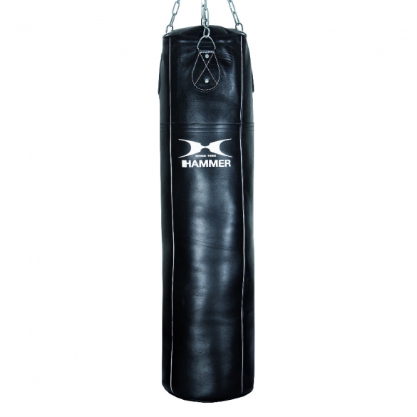 Hammer bokszak runds leder zwart 100 - 120 H92710